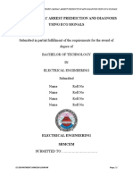 Sudden Cardiac Arrest Predeiction and Diagnosis Using Ecg Signals