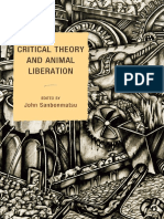 Critical Theory and Animal Liberation by John Sanbonmatsu PDF