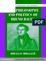 The Philosophy and Politics of Bruno Bauer by Douglas Moggach PDF