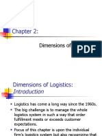 Dimensions of Logistics
