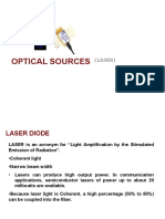OPTICAL SOURCES: LASER DIODE AND ITS BASIC OPERATION