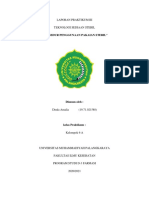 Dinda Amalia 19.71.021588 Laporan Praktikum Ke-III Sediaan Steril PDF