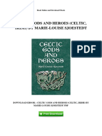 Celtic Gods and Heroes (Celtic, Irish) by Marie-Louise Sjoestedt