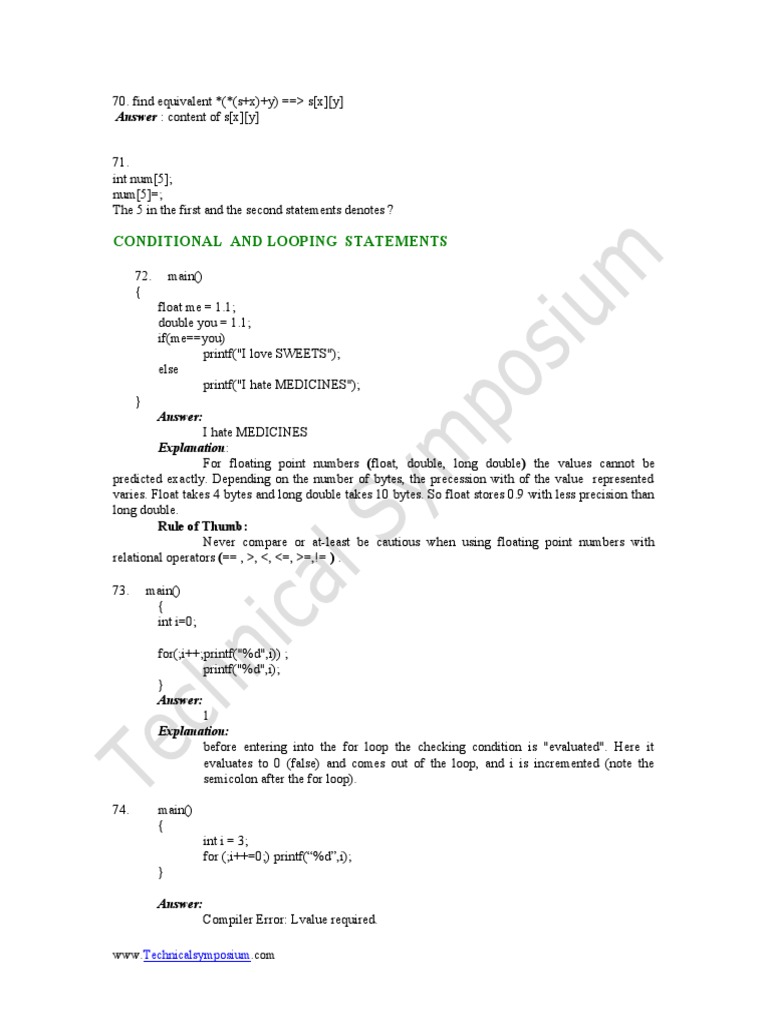 Syntax Errors in C Programming | PDF | Computer Science | Computing