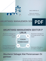 KLP II (Akuntansi Manajemen Sektor Publik)