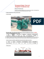 Offer of Hexagonal ShapeCharcoal Briquette Production Line 20191024