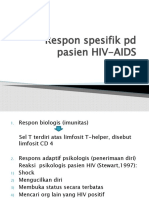 Respon Spesifik PD Pasien HIV - AIDS