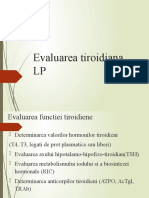 Evaluarea Tiroida