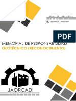 Memorial de Responsabilidad Geotécnico (Sanabria) PDF