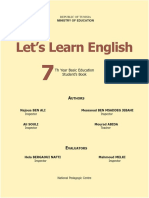 Let's Learn English - 7th Year Basic Education Student's Book