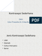 Kontrasepsi Sederhana