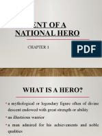 Advent of a National Hero: Rizal's Journey to Becoming the Philippines' First Hero