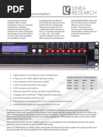 48M Series: 8 Channel Advanced System Amplifiers