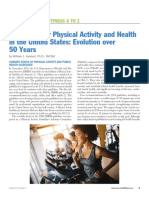 acsm-Guidelines for Physical Activity and Health in the US 50year