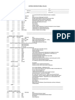 C21 Listing Checklist - Blue Sheet