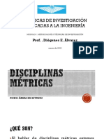 Disciplinas Metricas