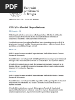 CELI (Certificati di Lingua Italiana)