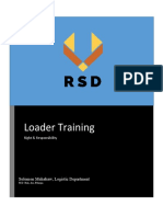 Loader Training: Solomon Muhabaw, Logistic Department
