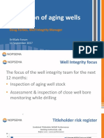 Inspection of Aging Wells: Doug Forbes, Well Integrity Manager