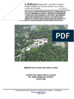 MEMORIA DE CALCULO PLUVIAL - Bloque 21 Unipacifico