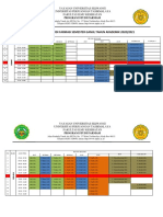 Jadwal Kuliah Dan Praktek Prodi Farmasi Semester Ganjil 2020-2021