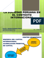 La Sociedad Peruana en El Contexto Internacional
