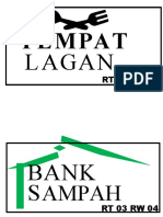 Temapt Lagan Dan Bank Sampah