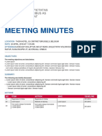 ISAC - Meeting Minutes