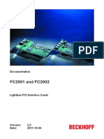 FC2001 and FC2002: Documentation