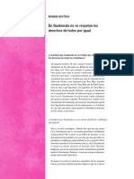 De La Torre - en Guatemala No Se Respetan Los Derechos de Todos Por Igual