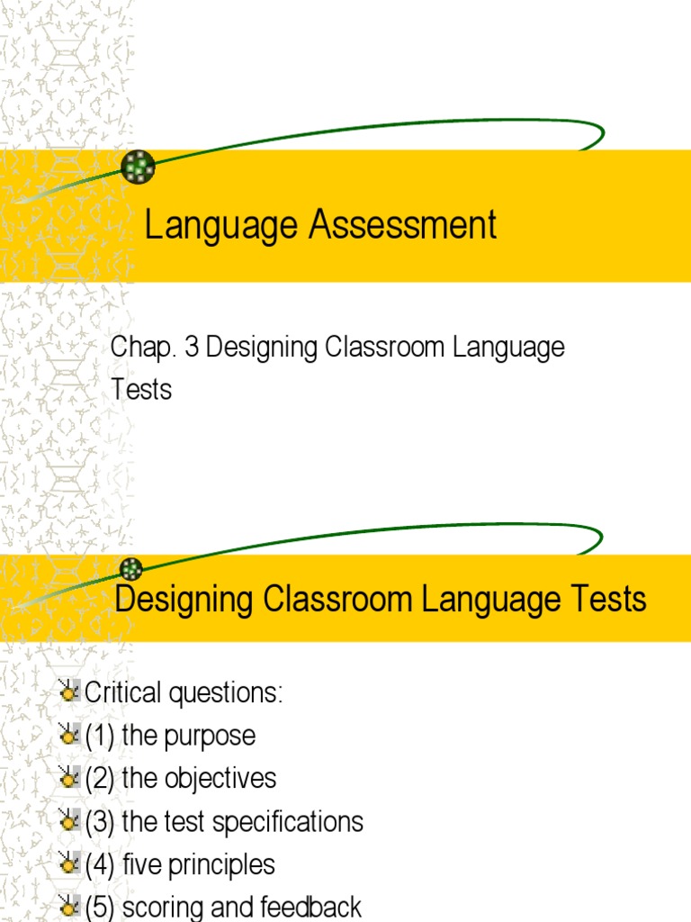 Designing Effective Language Tests | PDF | Multiple Choice | Test ...
