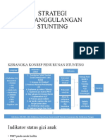 Strategi Penanggulangan Stunting