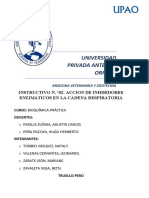 Instructivo N. °02-Accion de Inhibidores Enzimaticos en La Cadena Respiratoria