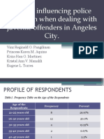 Factors influencing police discretion