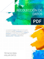 Recoleccion de Datos