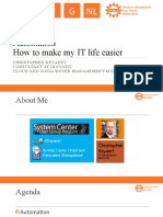W M U G NL: Automation How To Make My IT Life Easier