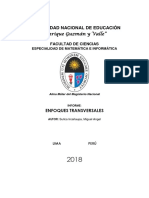 Enfoques Transversales (INFORME)