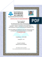 Certification of Online Brokers Training: Mrs.R. Renuka