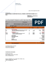 Cotizacion ASFALTO Madrid Ingenieros Sac INDEPENDENCIA