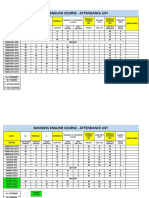 Attendance List Group 8-9