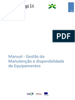 Gestão da Manutenção e disponibilidade de Equipamentos