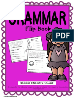Flip Book: Grammar Interactive Notebook