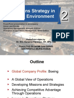 Operations Strategy in A Global Environment