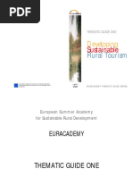 Euracademy TG1 Sustainable Rural Tourism