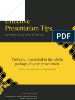 Effective Presentation Tips: Easy Tricks You Can Do To Ace Your Talk
