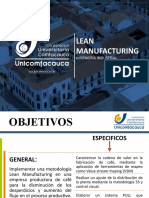 Lean Diapositivas Manufacturing