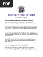 Welcome To Sunrise Video Network