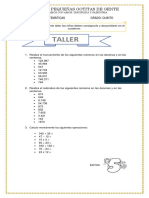 Matematicas Viernes