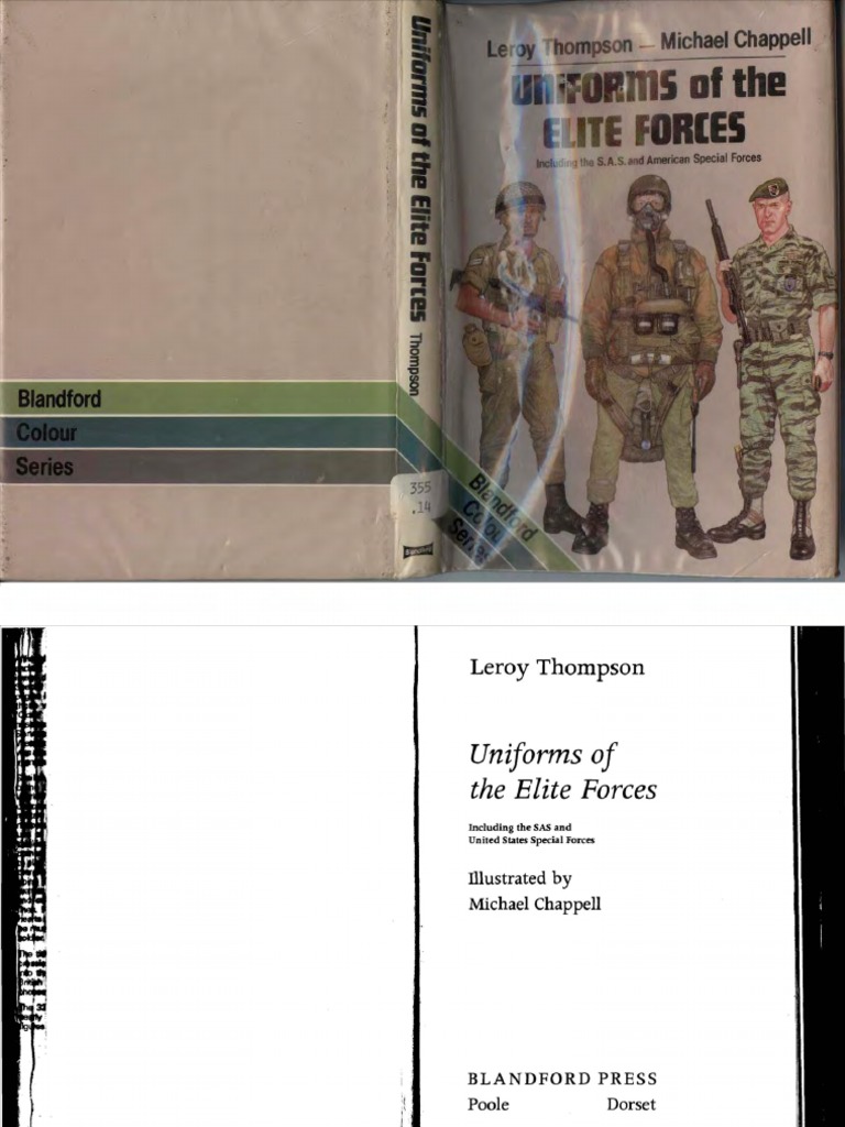 Blandford, Colour Series Uniforms of The Elite Forces (1982) 85ed OCR 8