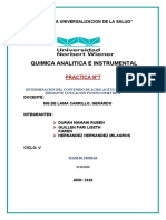 DETERMINACION DEL CONTENIDO DE ÁCIDO ACÉTICO EN VINAGRE MEDIANTE TITULACIÓN POTENCIOMETRICA- practica N°7.docx